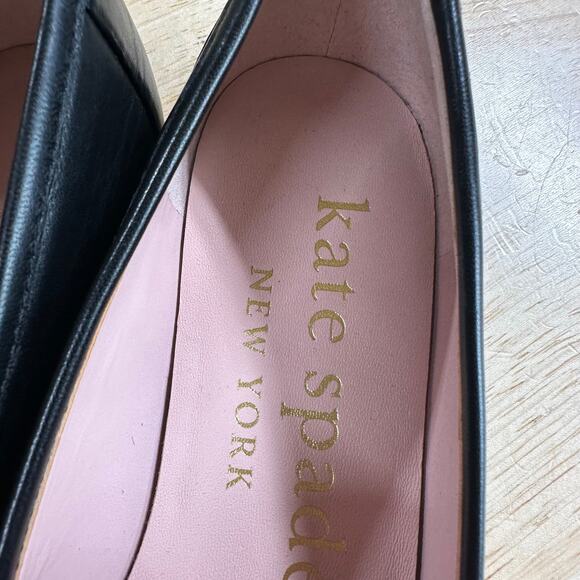 Kate Spade New York Women's Leighton Slip-On Loafer Flat Black Size 6B NEW - Picture 5 of 9